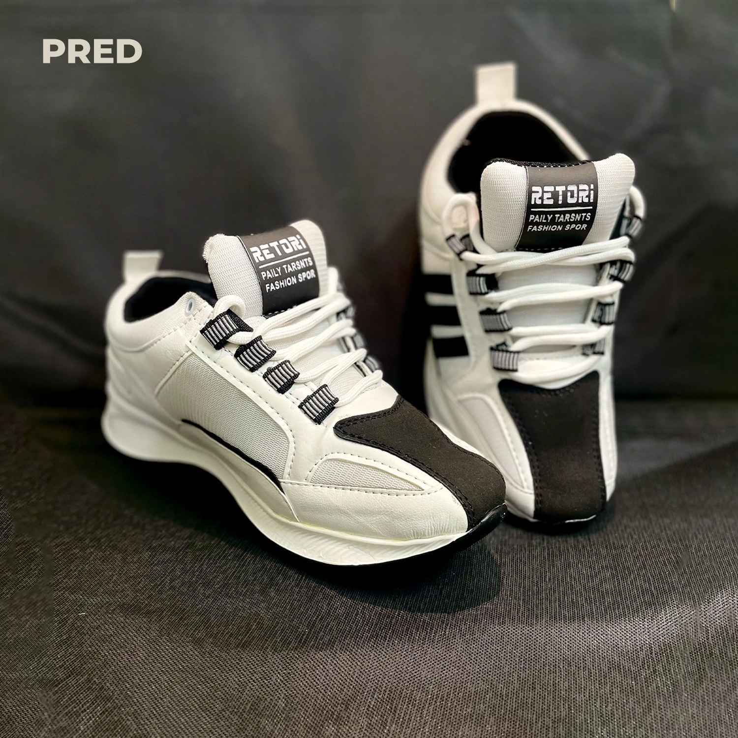 White Leather Sneakers