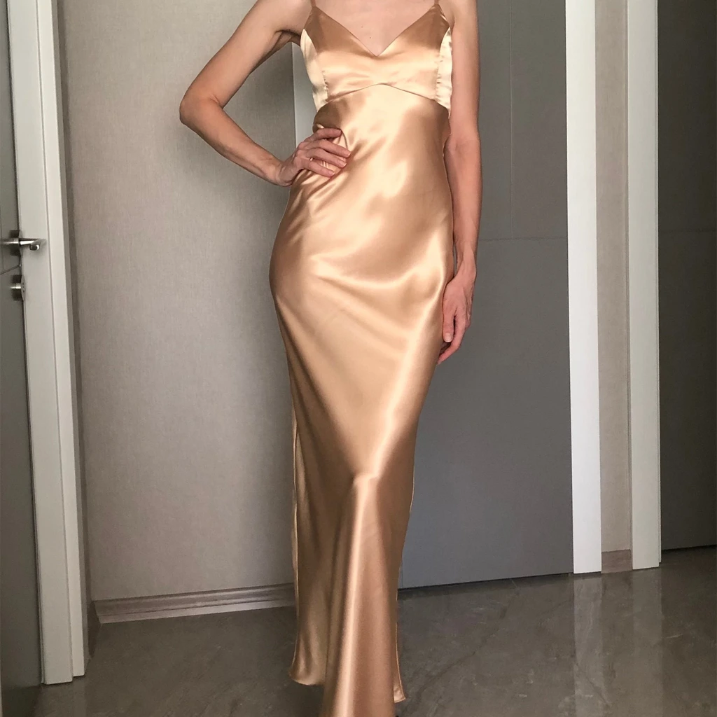 Satin Slip Dress